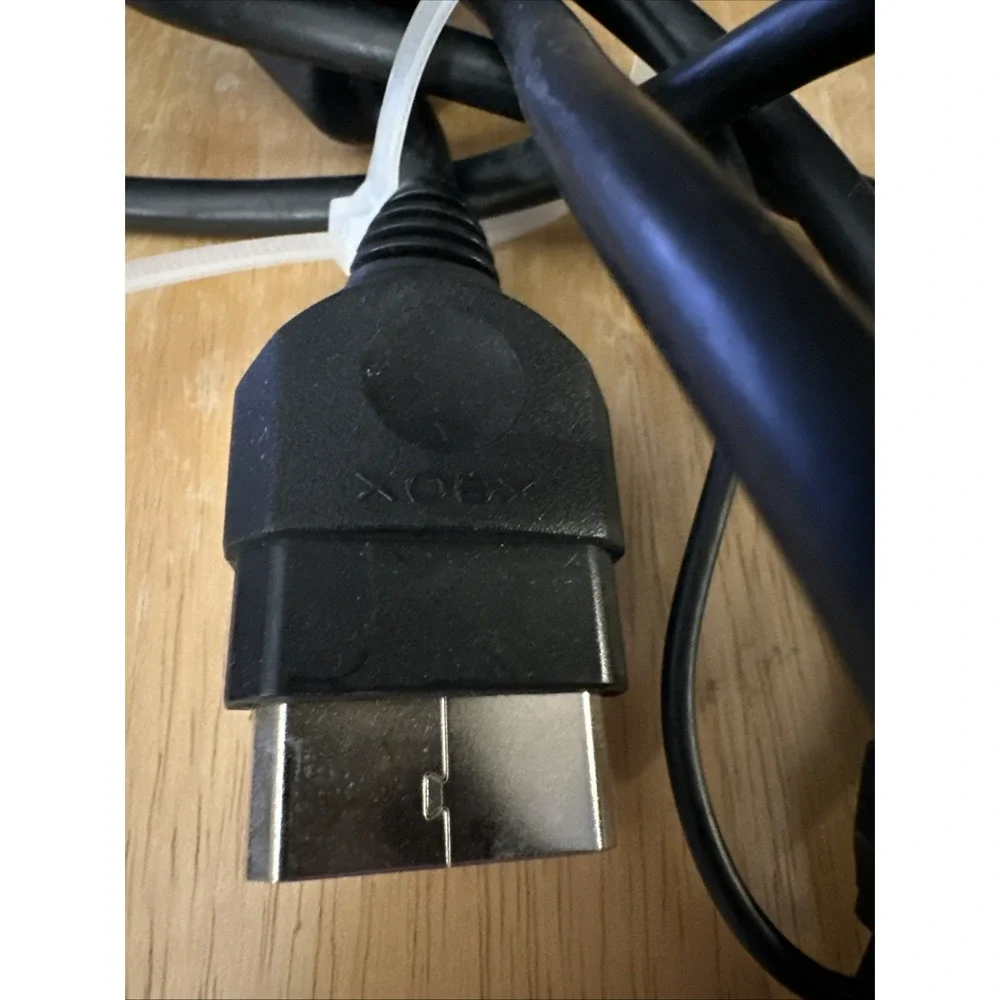 Original Xbox OEM Authentic RCA AV Audio Video Cable Cord